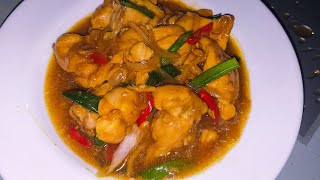 Ayam Masak  Halia/ Ginger Chicken