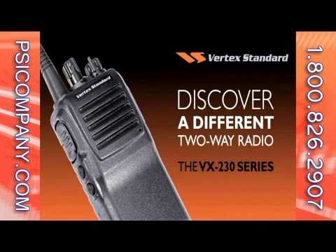 Vertex Standard VX-231 Portable Radio: Overview of Features