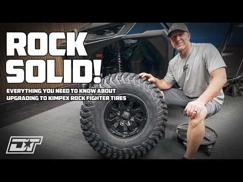 Kimpex Rock Fighter Tires: Detailed Side-x-Side Tire Upgrade Overview