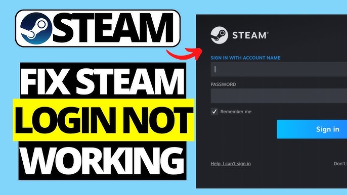 Steam: Please Check Your Account Name And Password And Try Again (EASY FIX)  