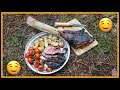 🔥 XXL Tomahawk Steak 🍲 draußen kochen - Outdoor Bushcraft Deutschland
