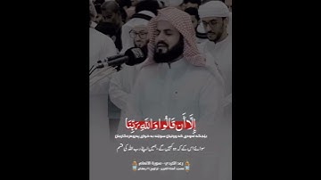 قیامت والے دن مشرکوں کا حال| سورة الأنعام بصوت رعد الكردي| Raad Al kurdi Whatsapp status with Urdu t