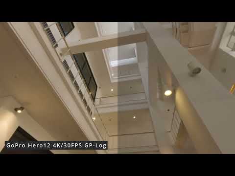 GoPro Hero 12 4K/30FPS HDR & GP-Log Sample footage - Former Foreign Settlement, Kobe