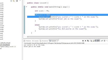 Java Programming Tutor - Using If-Else to Make Decisions
