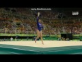 Elissa Downie GBR Qual Fx Olympics Rio 2016