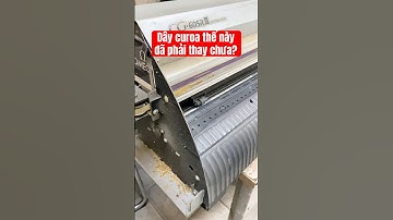 Thay dây curoa cho máy cắt decal Mimaki CG-60SRIII