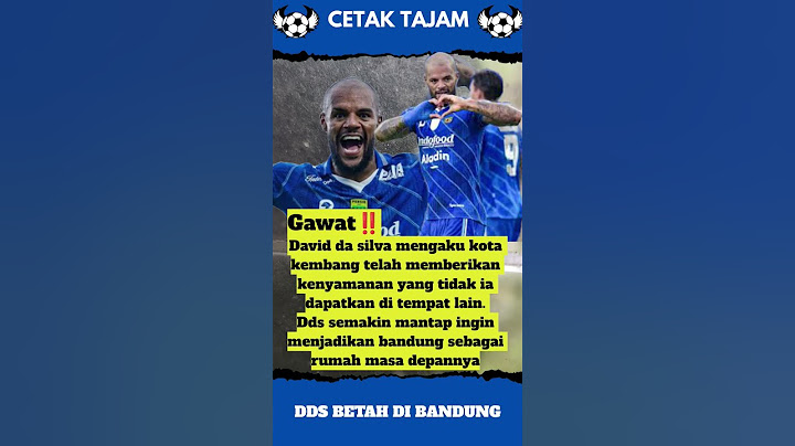 Mengejutkan david da silva ingin tinggal di bandung #shorts