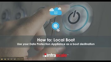 How to local boot a VM with Infrascale DRaaS