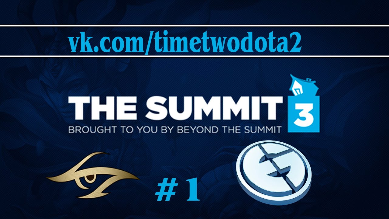 Team Secret vs EG #1 (bo3) (Ru) | The Summit 3 Lan Finals (16.05.2015)