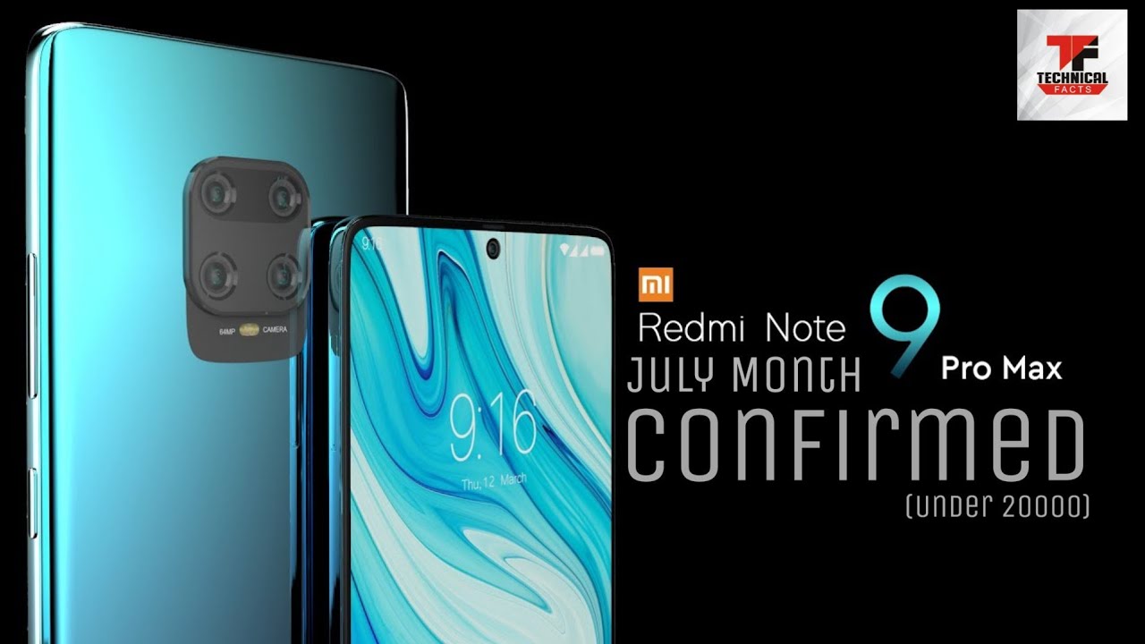MI NOTE 9 MAX TEASER - YouTube