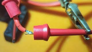 Soldering mini grabber test hook clips