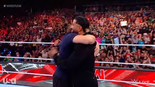 Jey Uso reunites with Sami Zayn - WWE RAW 9/4/2023