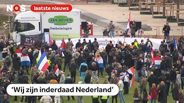 Anti-immigration protest in Amsterdam