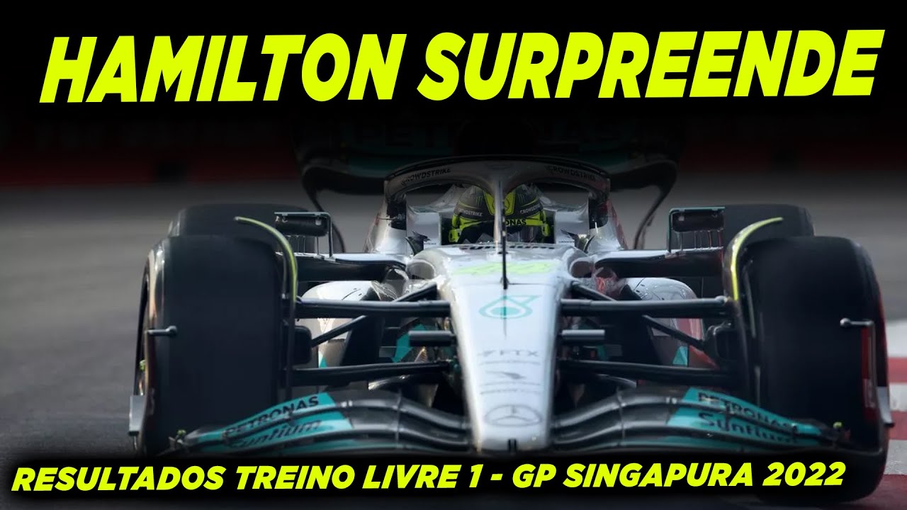 Veja o resultado do terceiro treino livre da F1 para o GP de Singapura