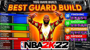BEST GUARD BUILD IN NBA 2K22! NEW DEMIGOD SLASHING PLAYMAKER BUILD IN NBA 2K22! Best Build 2k22