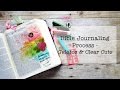 Bible Art Journaling Process - Gelatos & Clear Cuts