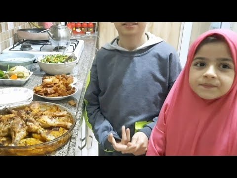 أول يوم رمضان  شو طبخنا - رمضان كريم ع الجميع