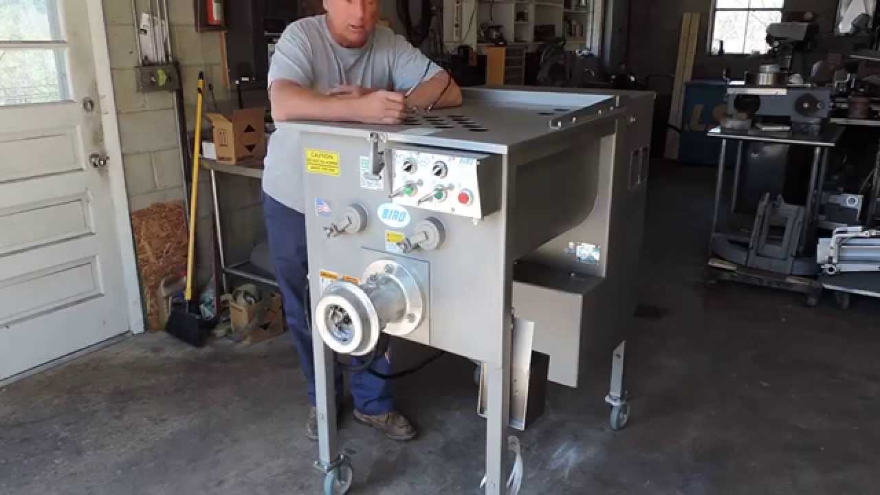 2004 Biro EMG32 Commercial Butcher Shop Hamburger Meat Mixer Grinder on eBay! YouTube