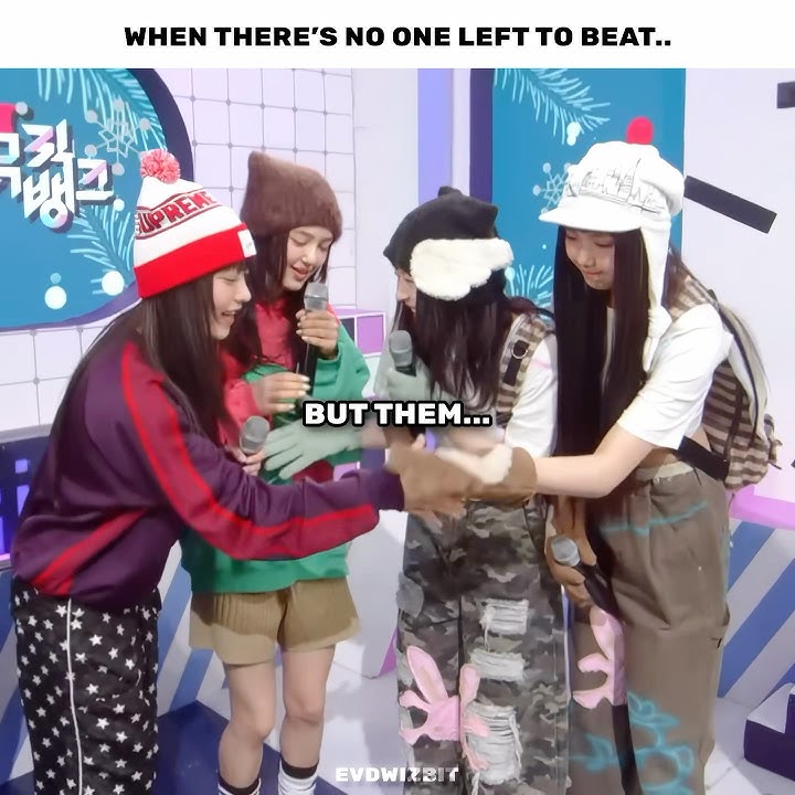 WHEN YOU'RE TOO OP! 💀 #newjeans #njz #kpop