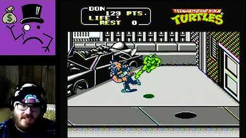Teenage Mutant Ninja Turtles II:  The Arcade Game (part 6.2)  |  Agent Frownie