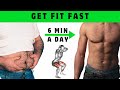 6 Minute Fat Burning Full Body Workout |No Equipment!