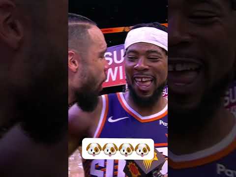 Dillon Brooks crashes Jordan Goodwin’s interview with some friendly barking 😂