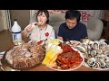 김장하는날엔 모다? 수육과 막걸리다😝 제철 굴과 함께 먹는 김장김치 먹방 | Korean Kimchi Day MUKBANG