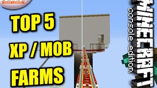 Minecraft PS4 - TOP 5 XP / MOB FARMS + Tutorial LINKS ( PS3 / XBOX ) WII