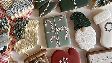 Easy DIY Cookie Decorating Tutorial - Christmas