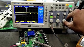 157 How to Set DSO to Monitor Signal / Digital Storage Oscilloscope Quick Setting Urdu Hindi