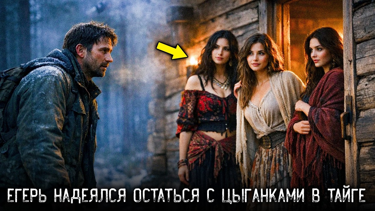 ЕГЕРЬ ЗАТЕРЯЛСЯ В ГЛУХОМ ЛЕСУ И ПОСТУЧАЛСЯ К ТРЁМ ЦЫГАНКАМ. Ночью они попросили не уходить...