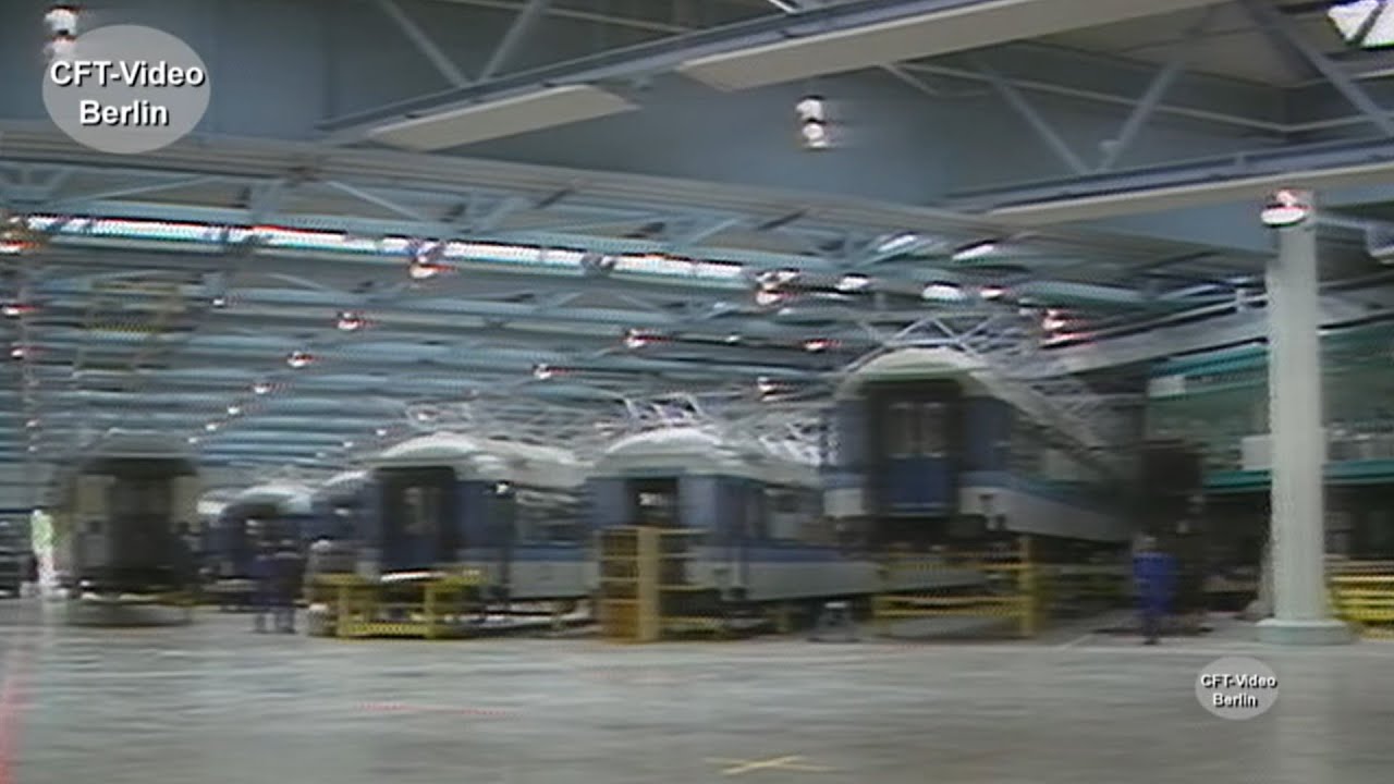 Die Interregio-Wagen entstehen.