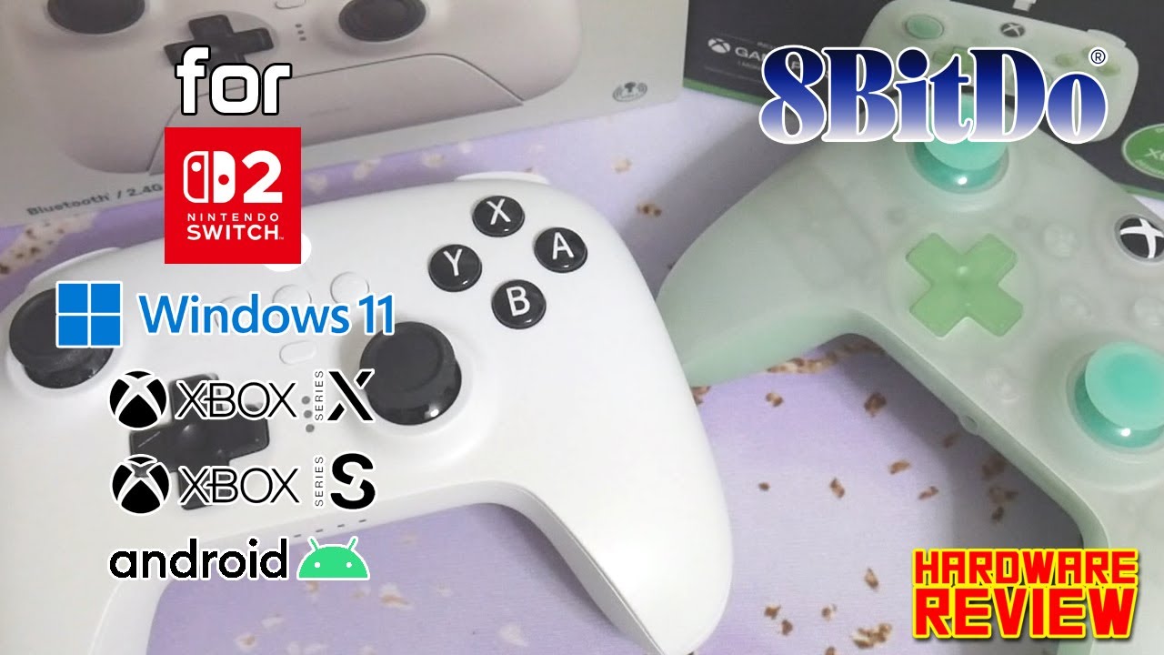 Awsome 8BitDo controllers for Switch 2, PC, Mac, Xbox Series and Phones