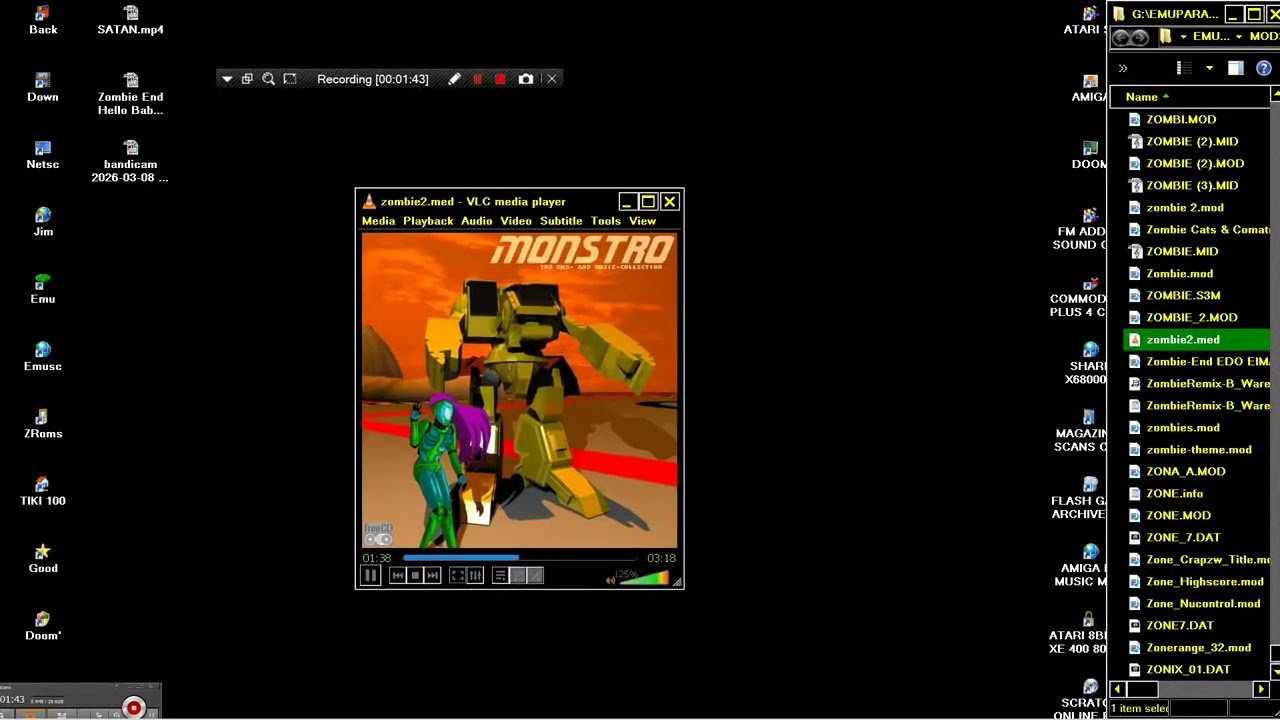 zombie2 med ZOMBIE 2 AMIGA PC MUSIC MODULE MODS SONG PCM ATARI ST VLC FASTTRACKER IMITATION MOD BANK