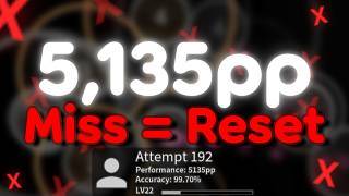 Can I hit 5 digit in osu! without missing a single circle?