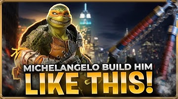 BEST BUILD!! Michelangelo Guide Raid: Shadow Legends