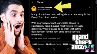 رسميا صدور لعبة جي تي أي 6 من شركة روكستار للألعاب | GTA 6 CONFIRMED