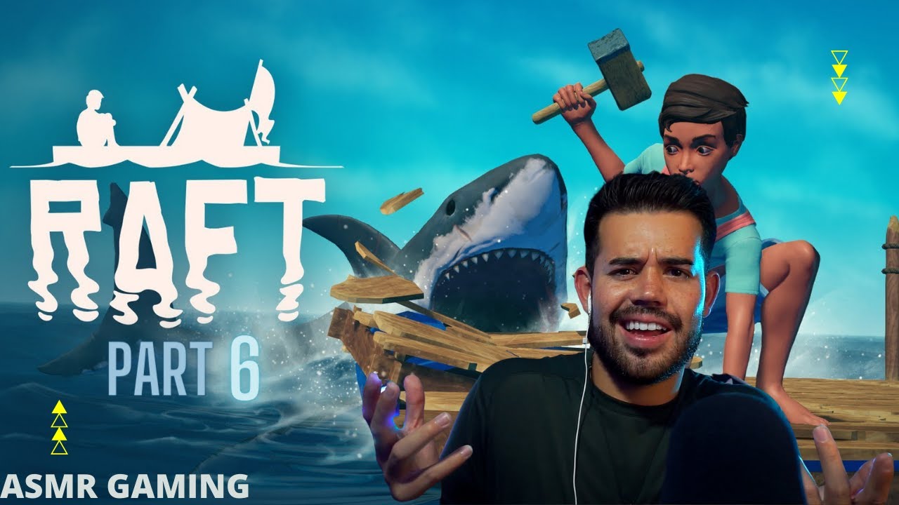 ASMR GAMING | Raft Part 6 - YouTube