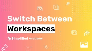 How to switch workspaces in Simplified
