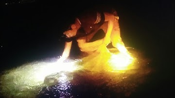 KỸ NĂNG QUĂNG CHÀI THẢ LƯỚI BẮT CÁ SUỐI VỀ ĐÊM |kiếm ăn trong rừng Tập 7