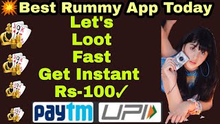 Classic Rummy App 2021 |Get Instant Rs100 Easy Loot | Earning Rummy | Rummy cash |Classic Rummy | F. screenshot 1