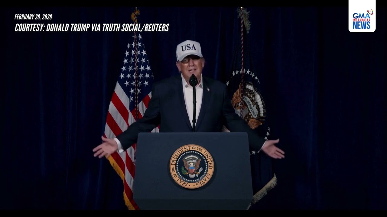 Трамп заявляет, что США проводят «крупные боевые операции» в Иране | GMA Integrated News