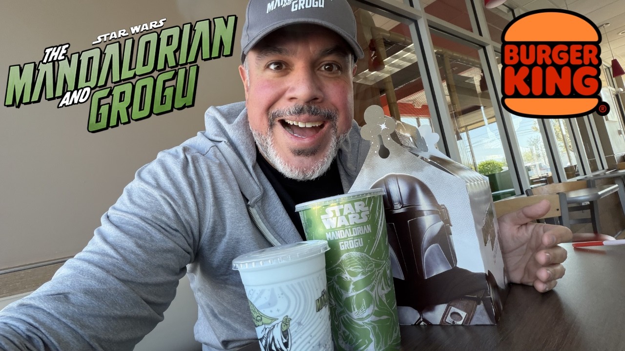 We Tried EVERY Item on Burger King's NEW Star Wars Menu!