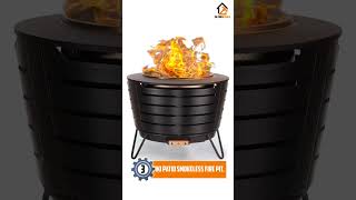 5 Best Smokeless Fire Pit #fire_pit  #campingstove #smokelessfirepit