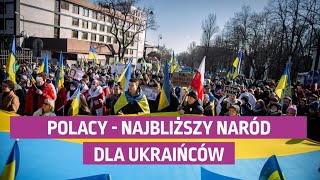 83% Ukraińców ma dobry lub bardzo dobry stosunek do Polaków | badanie ukraińskiej opinii publicznej