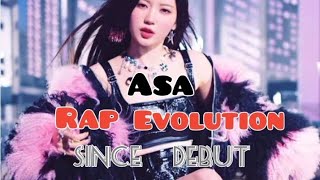Babymonster ASA rap Evolution ( from dream to like that ) #kpop #babymonster #asa #rapper
