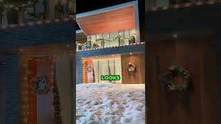 Fake Snow Everywhere 😳#shorts