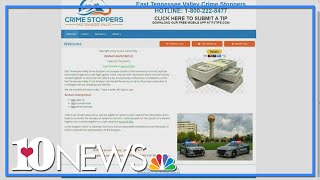 East TN Crime Stoppers program launches, allowing people to anonymously share tips with police