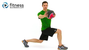 Total Body Medicine Ball Workout - Medicine Ball Exercises
