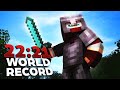 Full Netherite Armor Speedrun World Record [22:21]